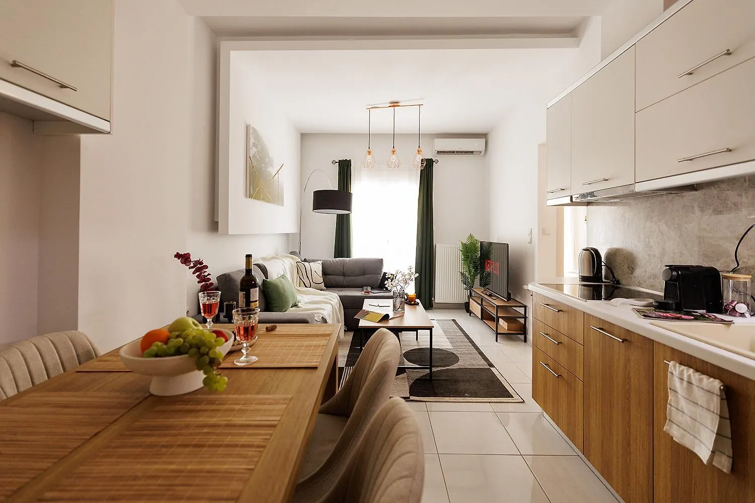 Apartmán Downtown Cozy Flat Soluň Řecko